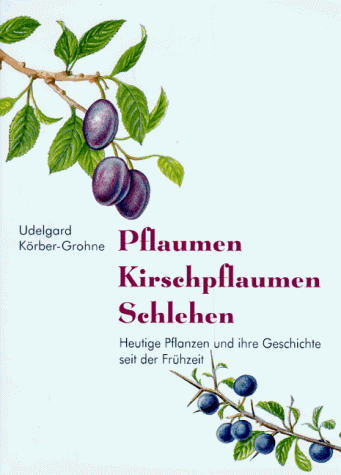 Pflaumen, Kirschpflaumen, Schlehen. Heutige Pflanzen und ihre Geschichte seit der Frühzeit