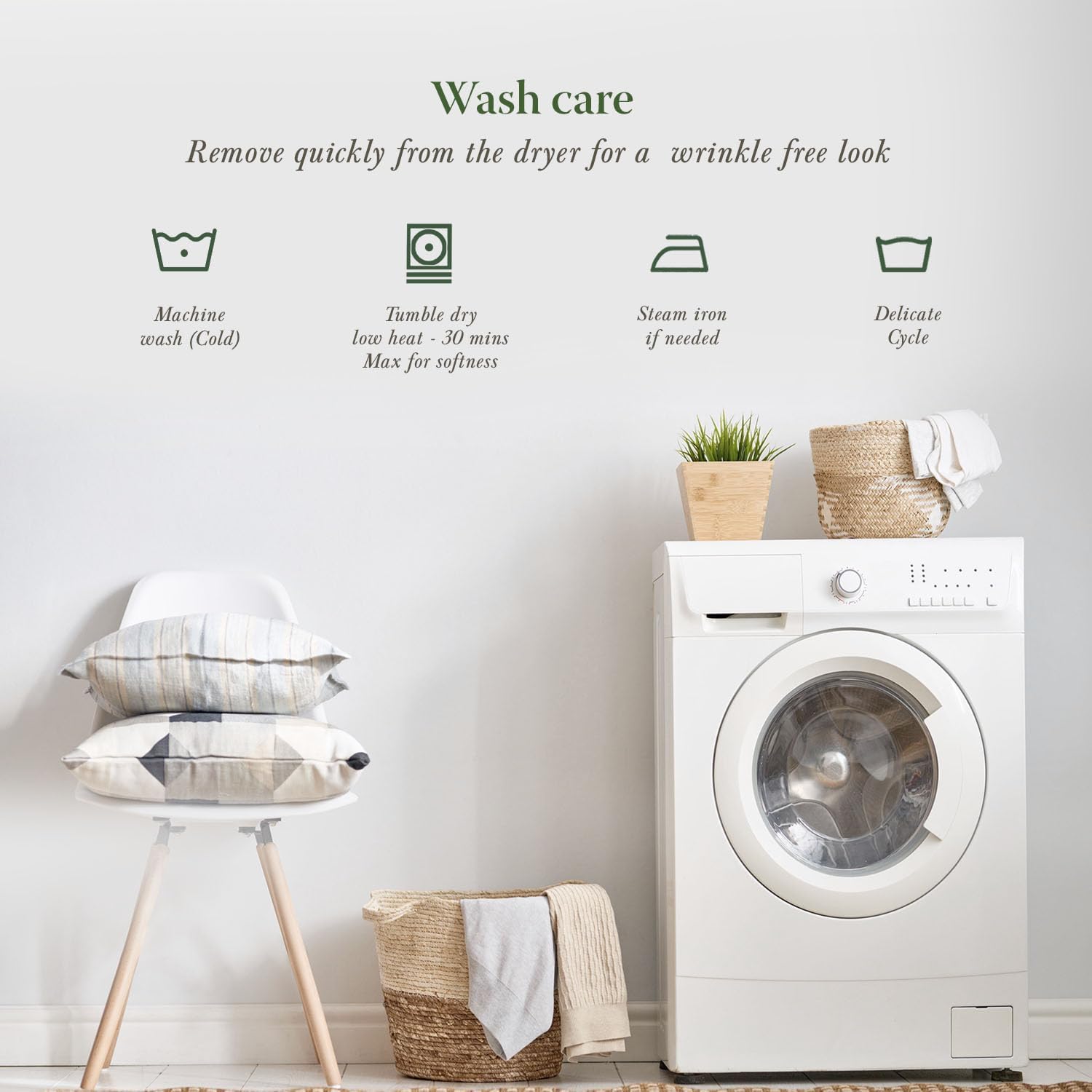 Threadmill Cooling Waffle Blanket King Size | Breathable, Lightweight and Cooling | Made from Rayon Derived from Bamboo | Waffle Throw Blanket for Couch and Sofa | 106 x 92 Inches | Beige - Image 6