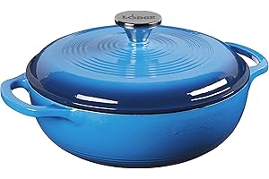 Lodge Enameled Cast Iron Dutch Oven Braiser: The Culinary Masterpiece for Every Kitchen