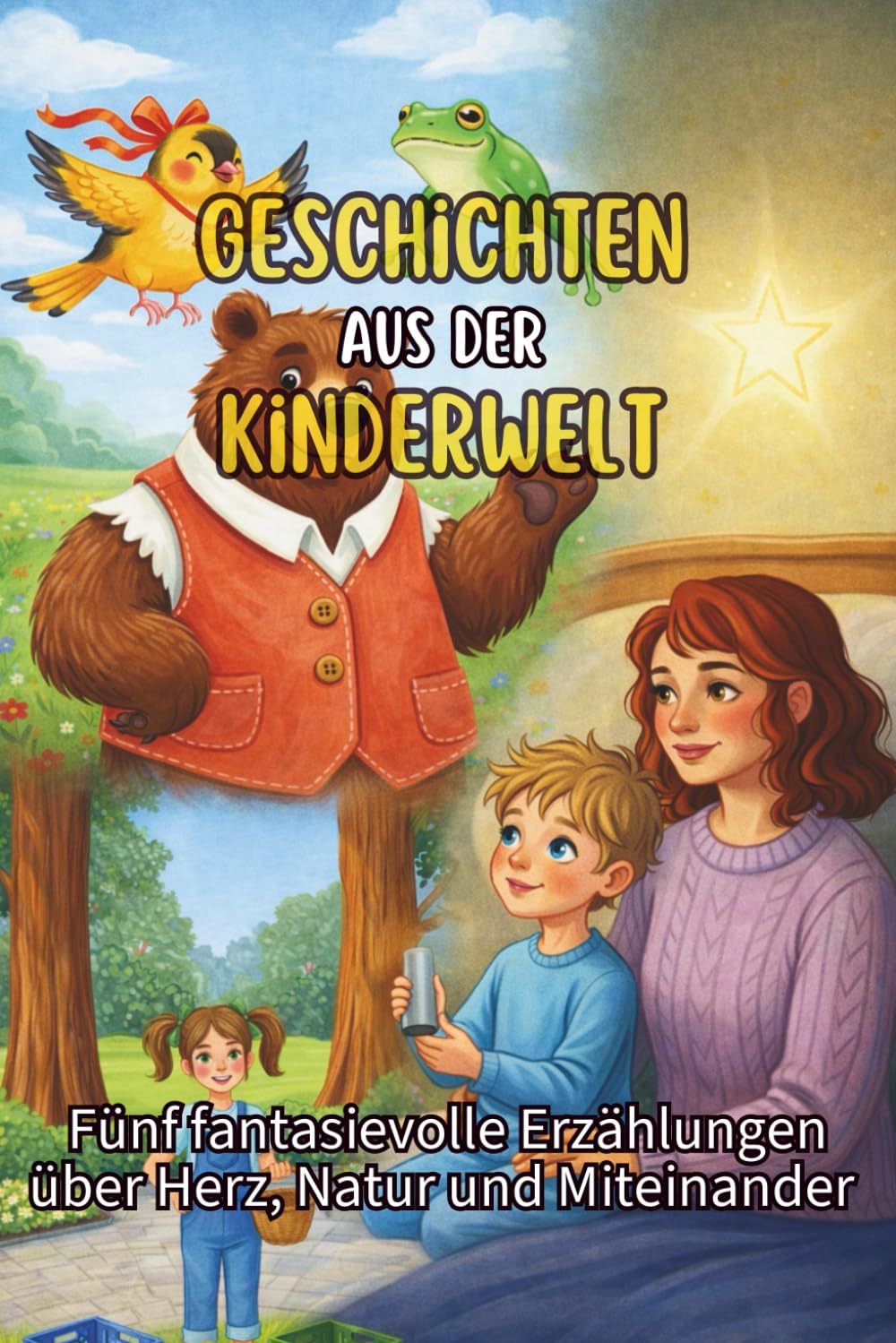 Geschichten aus der Kinderwelt: Fünf fantasievolle Erzählungen über Herz, Natur und Miteinander
