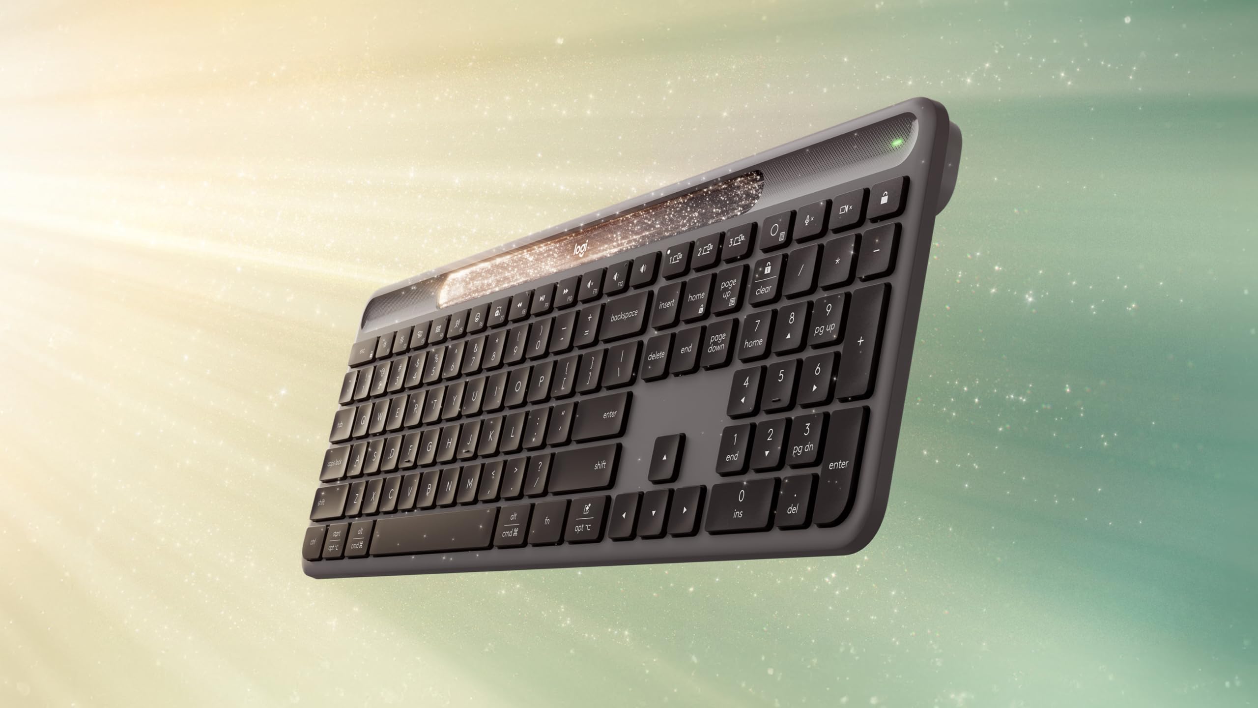 Logitech Signature sottile Solar+ wireless keyboard - PAN QWERTY