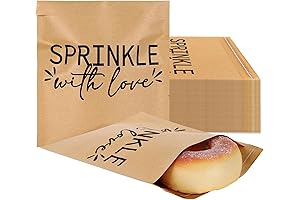 100-Pack Donut Candy Bags: Sprinkled With Love