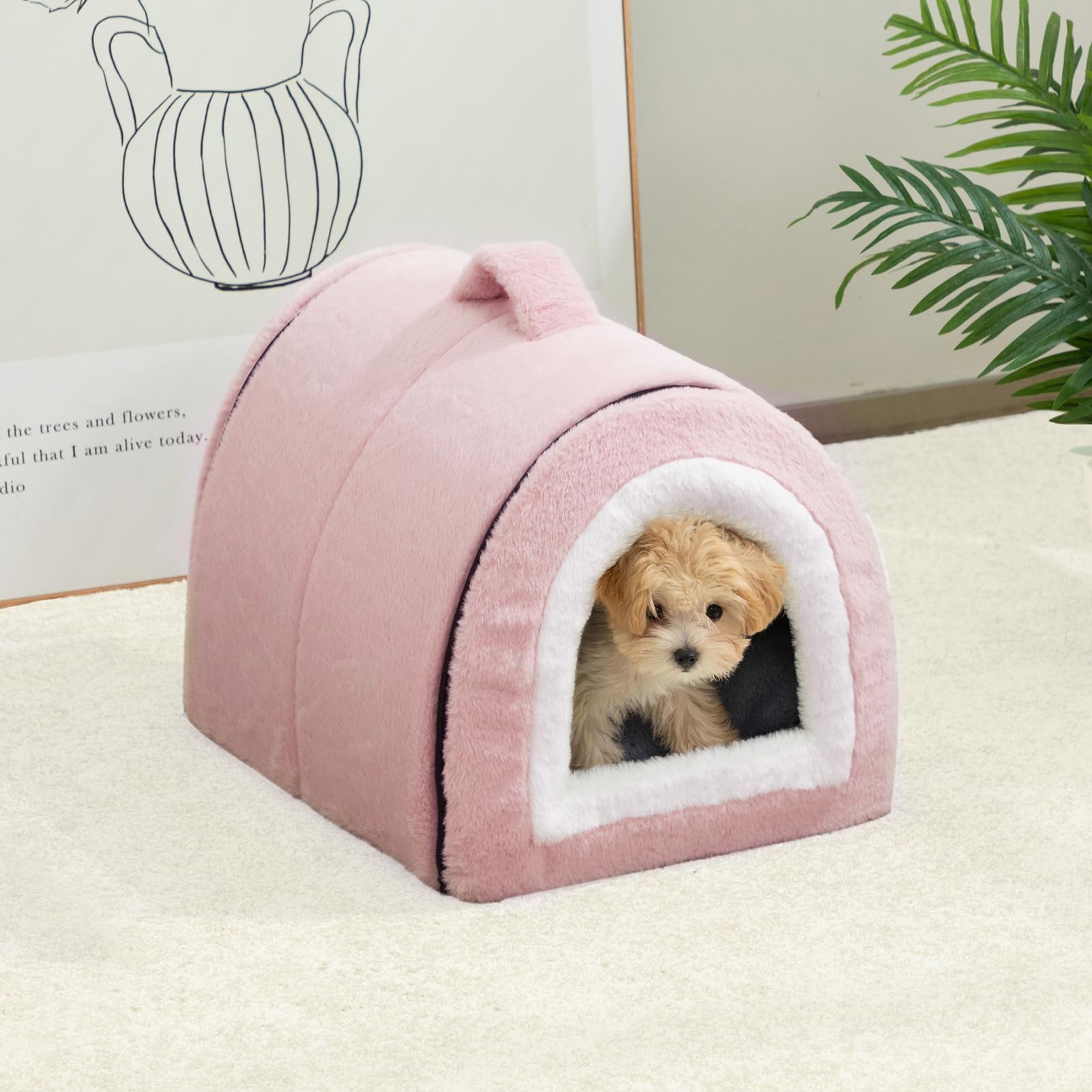 Hollypet Cat Bed Small Dog Bed - Image 3