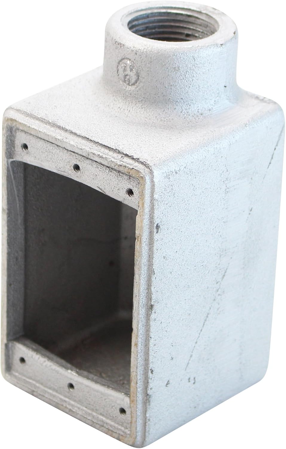 FD3 Copper-Free Condulet Single Gang Cast Device Box, 1-Inch (2 Pack)