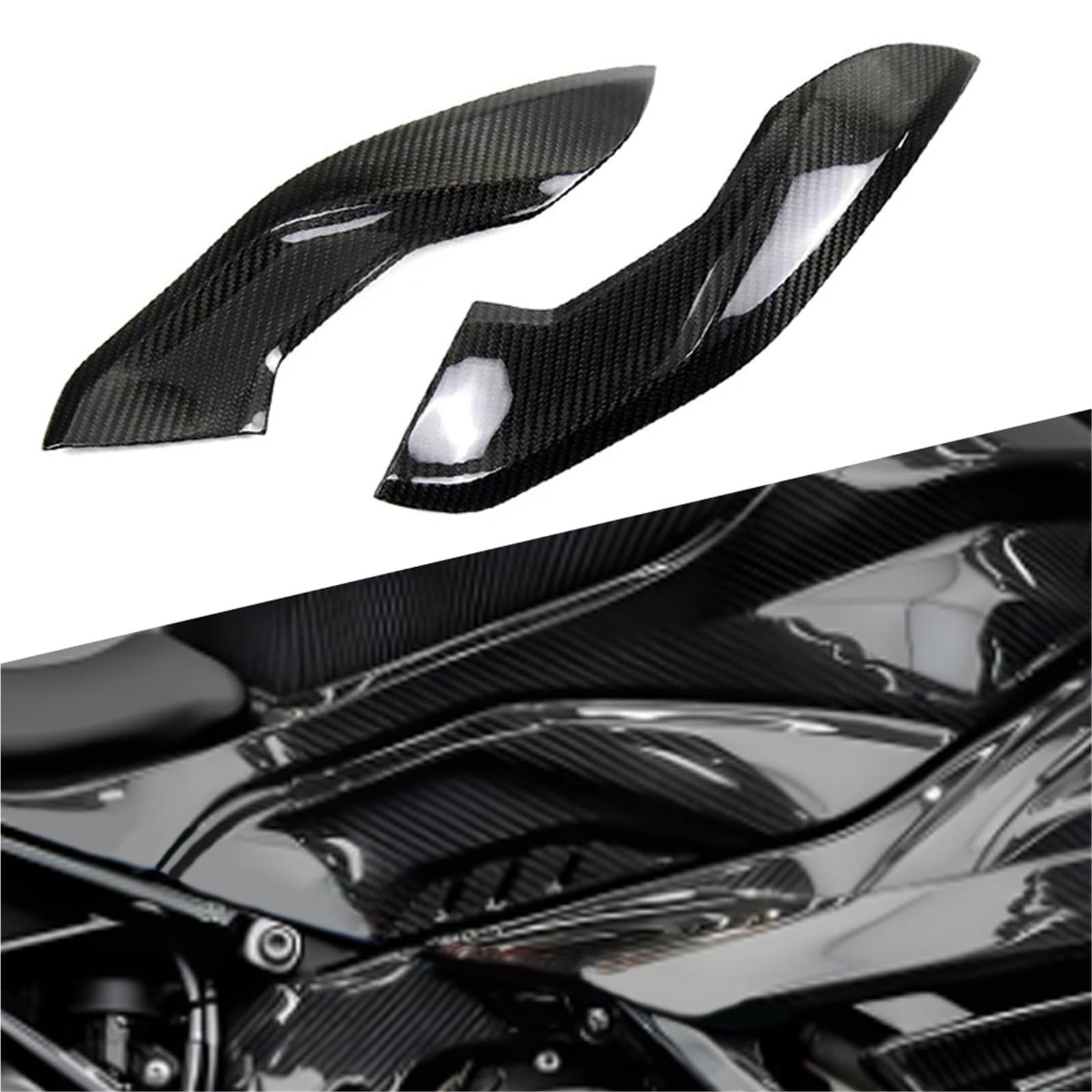 Ailettes de carénage pour BMW S1000RR 2019-2024 | Idéal sorties piste et routes - 8