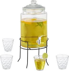 Glühweinkocher Aus Edelstahl – 10L Isolierter Getränkespender Mit Ausguss Für Partys & Outdoor