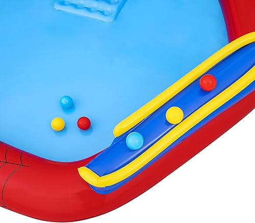 Miniatura 5 de Marvel Spider-Man - Centro inflable de juegos acuáticos para el patio trasero para niños, rociador para exteriores con arco de tobogán de agua, 6