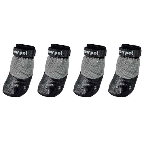Avaner Zapatos para Perros de 4 Piezas, Impermeables y Antideslizantes, Botas de protección para Perros…