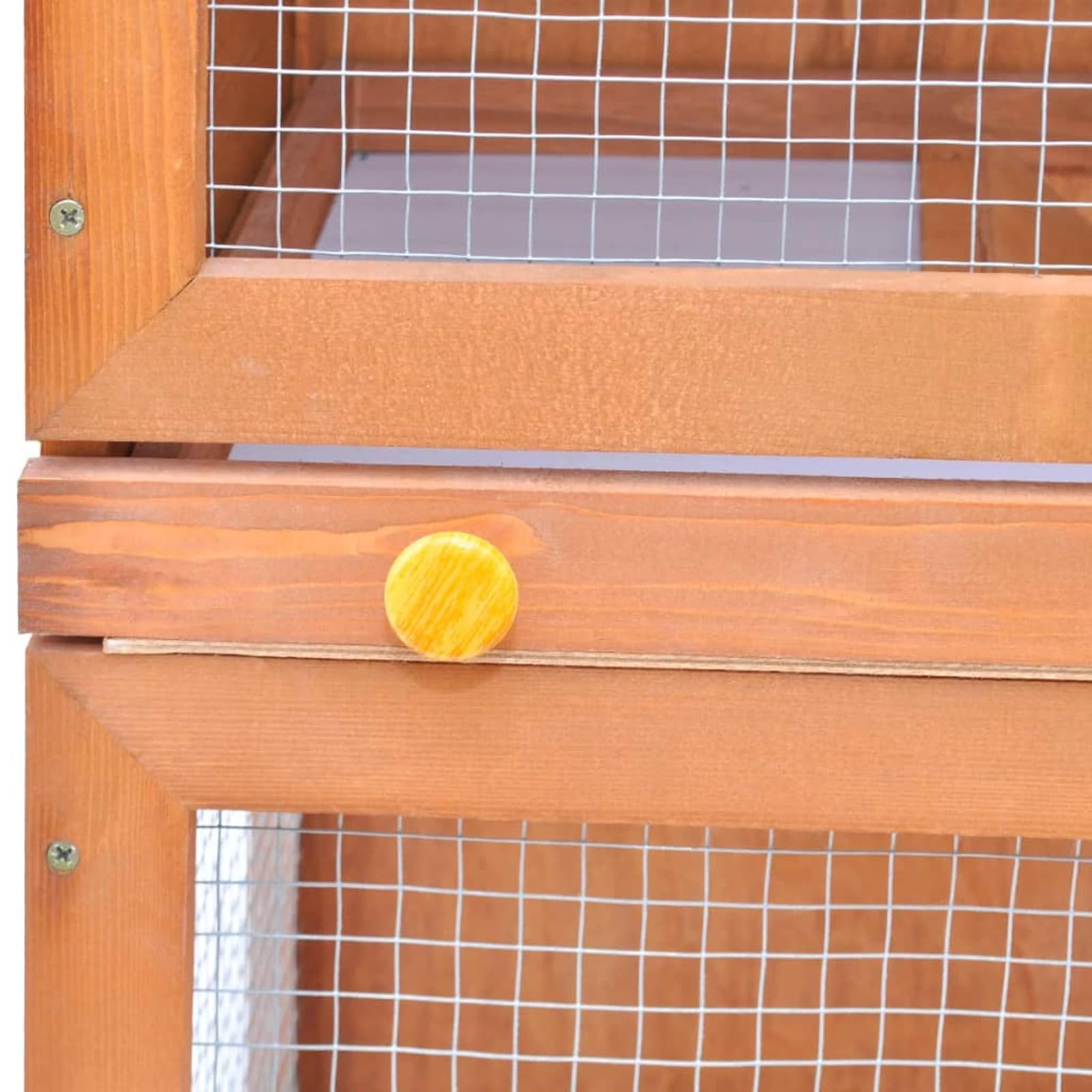 Casa de Animales pequeños Jaula conejera 1 Puerta, Casa Conejo, Jaula De Conejo, Casa Cobaya, Casita Conejo, Escondite Grande para Erizo, Jaula Hamster, Madera