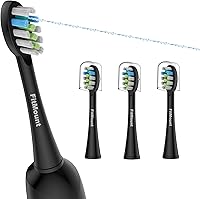 Vista 7 de Paquete de 6 cabezales de repuesto para cepillo de dientes compatibles con WaterPik Sonic Fusion 2.0, cabezal de cepillo de hilo dental FitMount