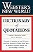 Produktbild Wnw: Dictionary Of Quotations (Webster's New World)