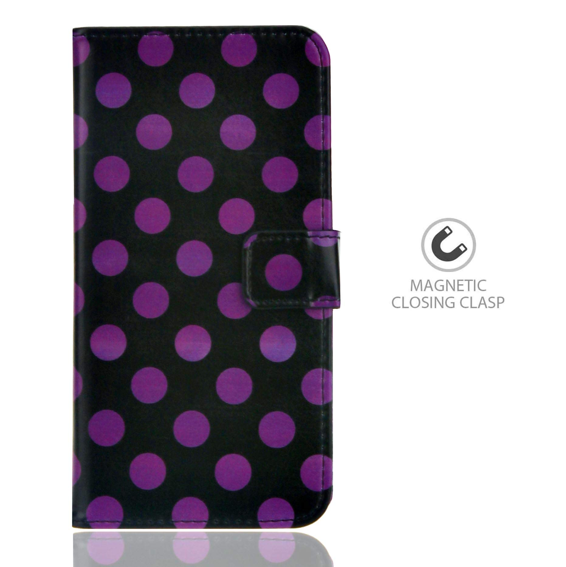 Custodia per Motorola Moto E6 Plus, Cover a Libro Magnetica