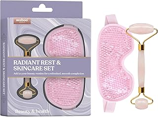 Juego de mascarilla de ojos y rodillo facial ...