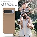 YATWIN Silicone Back Case for Google Pixel 10 Pro XL, Soft-Touch, Shockproof Phone Back Cover for Google Pixel 10 Pro XL - Milk Tee gallery image