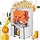 CMICE Commercial Juicer Machine E2x, Oranges Juice Machine with Pull-Out Filter Box Commercial Orange Juicer 22-30 Oranges Pe
