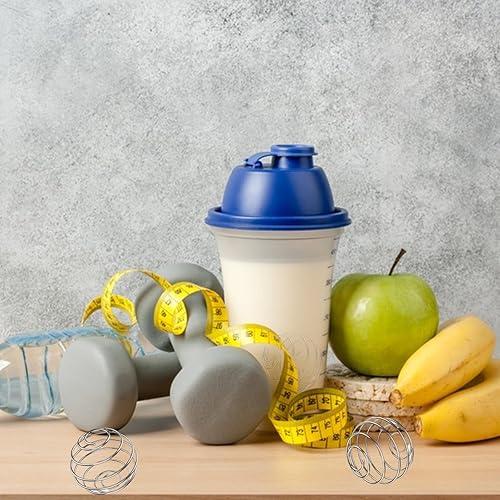 Miniatura 8 de Bolas agitadoras, 2.1 pulgadas, 2 bolas mezcladoras, acero inoxidable 304, sin trozos, batidoras, botellas mezcladoras, tarros masón, batidos de