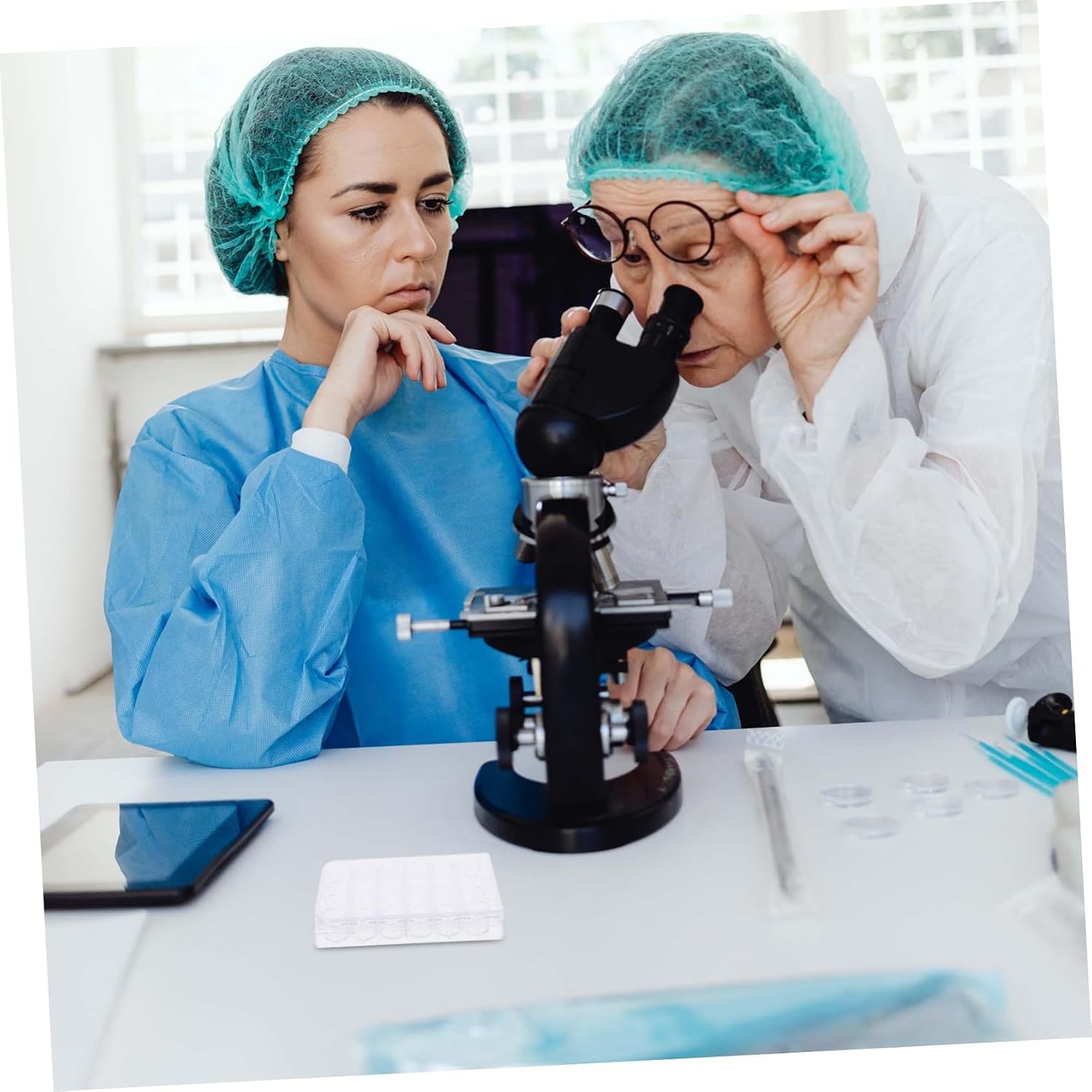PRETYZOOM 2pcs Cell Culture Plates Lid 24-Hole Laboratory Tissue Culture Trays for Lab Analysis and Experiments