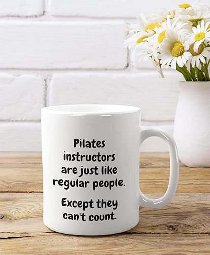 Miniatura 4 de Generic Taza de profesor de yoga para instructor de pilates. Ejercicio, entrenador de fitness, divertidos regalos de taza de instructor de pilates y