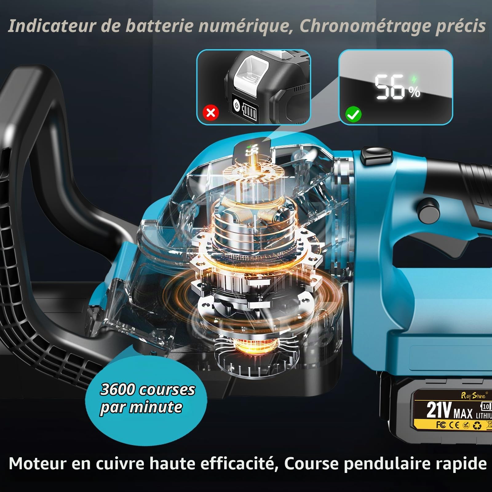 Taille-Haies sans Fil