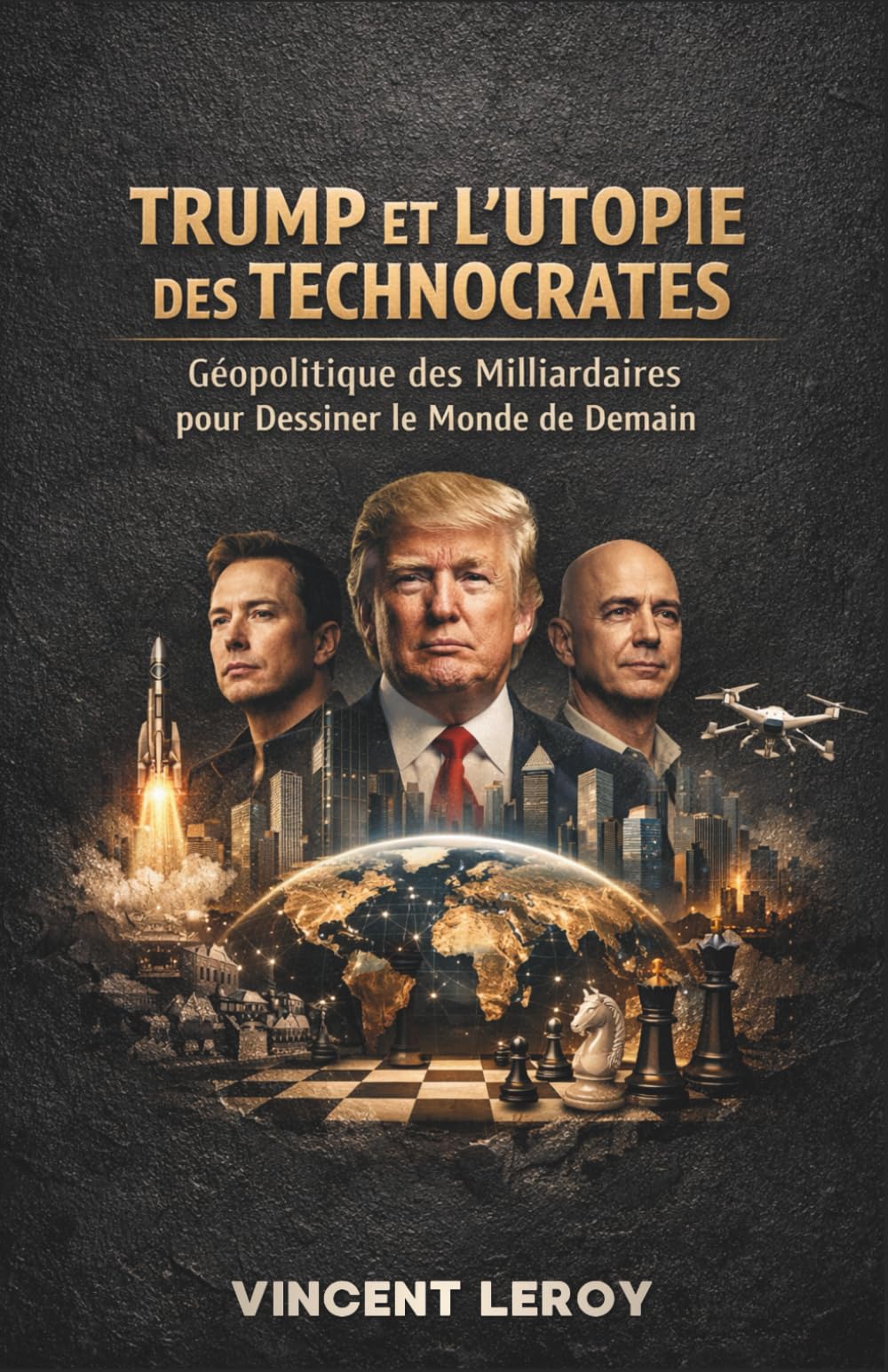 Trump et L'Utopie des Technocrates : Géopolitique des Milliardaires pour Dessiner le Monde de Demain (Trump et la Géopolitique des Ressources : L'Échiquier Mondial du XXIe Siècle)