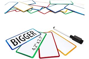 24 Big Magnetic Labels for Dry Erasing