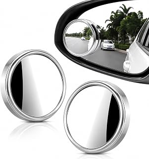 Cars Blind Spot Mirrors for Peugeot 2008/3008/5008 2009-2026 | Easy Stick-On Removable car safety blind mirror Weatherproof & Long Lasting Durability Blind Spot Side Mirrors