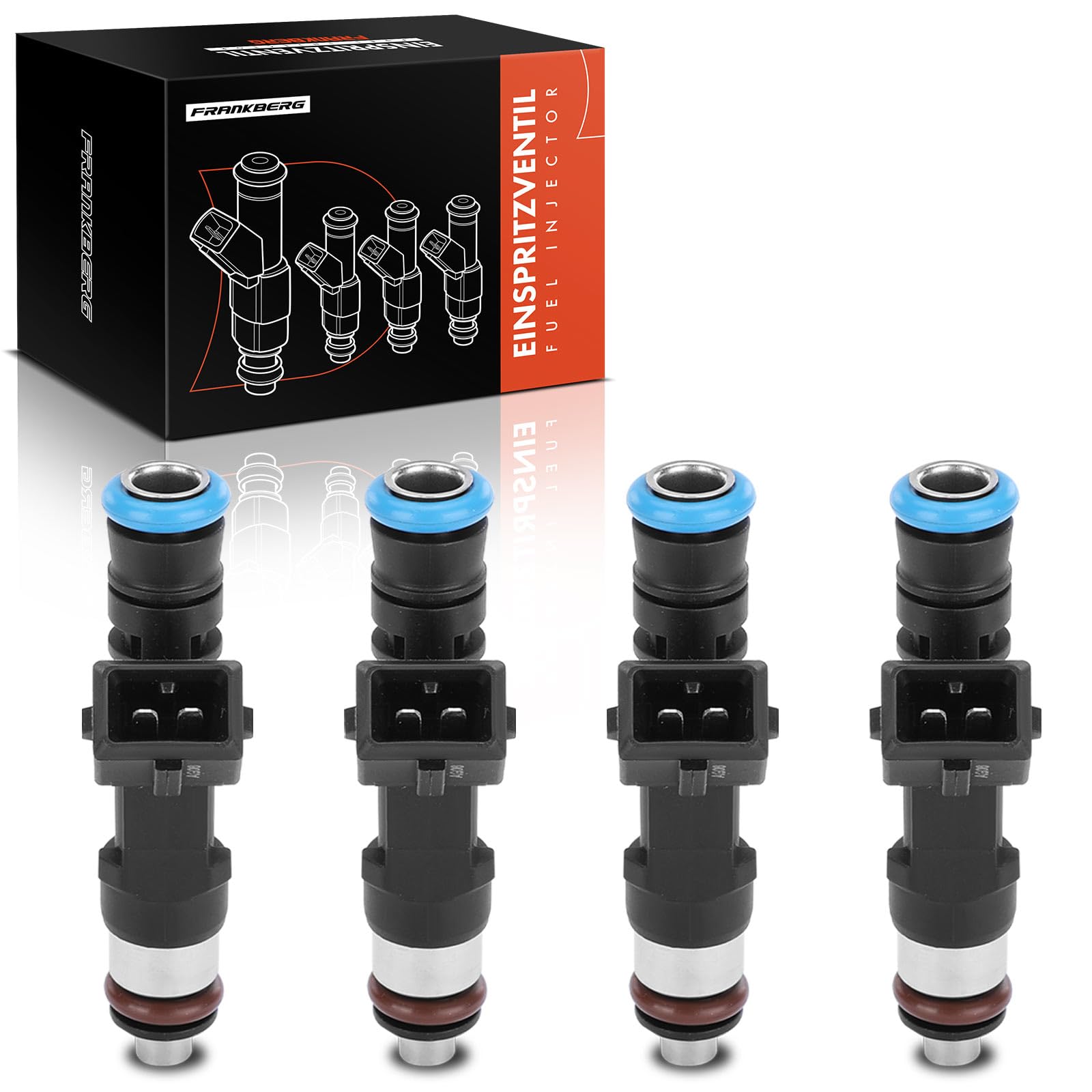 Frankberg 4 injecteurs de carburant à 2 broches, essence, 0280158205