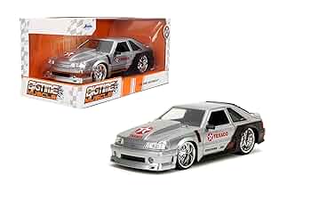 tatemo Amazon.com: Jada Toys Bigtime Muscle 1:24 1989 Ford Mustang