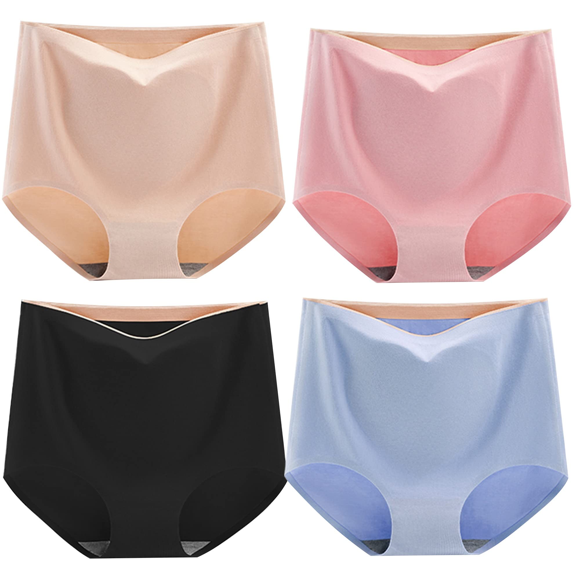 Culotte menstruelle post-accouchement en coton contre les fuites de taille haute XL