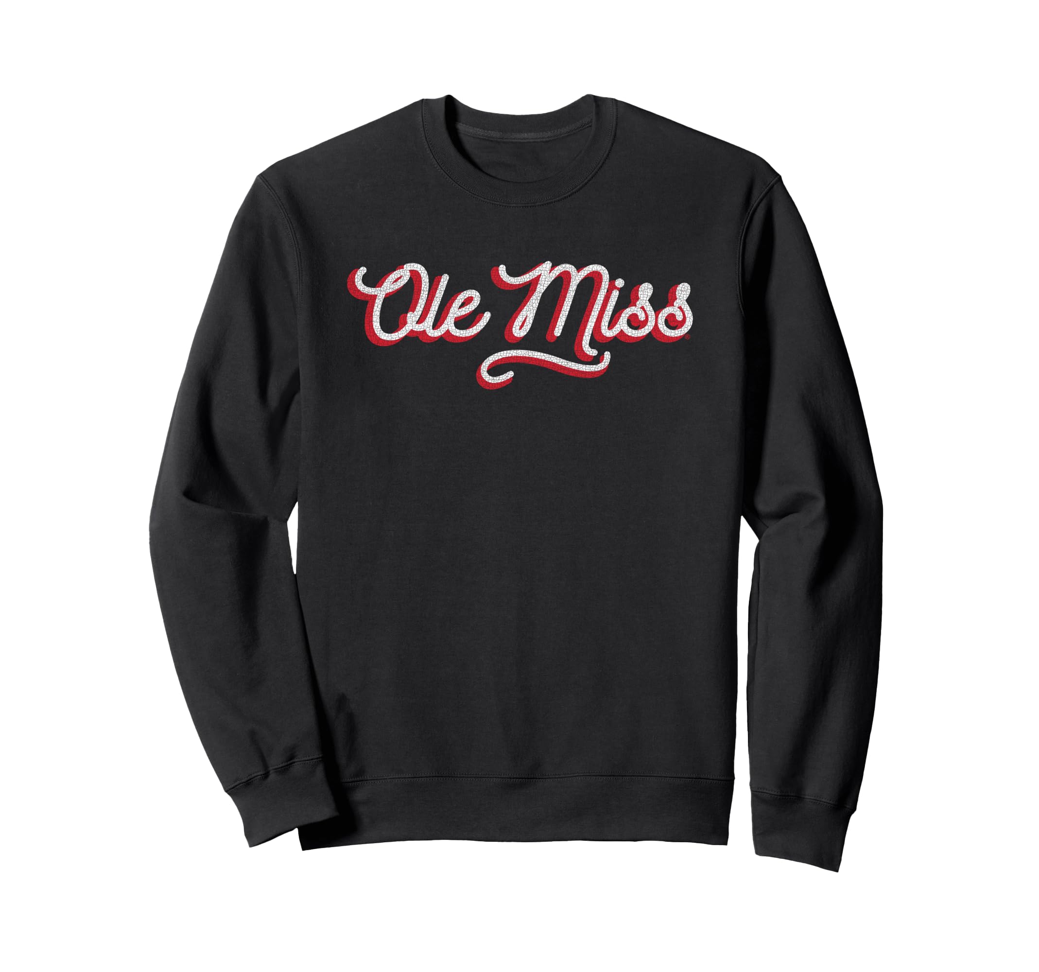 Mississippi Ole Miss Rebels Penmanship Distressed Sweatshirt