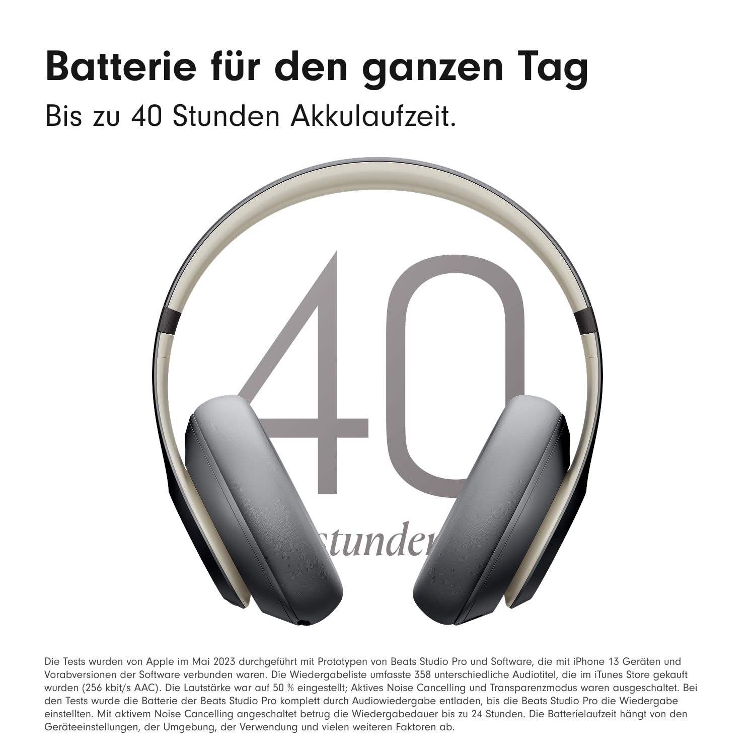 Beats Studio Pro – Komplett Kabellose Bluetooth Noise Cancelling Kopfhörer – Personalisiertes 3D Audio – Bild 4