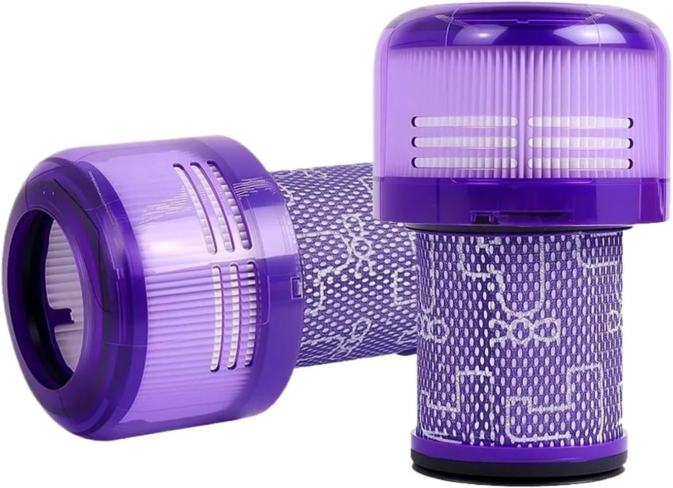 Compatible for Cordless Vacuum Cleaner Replacement HEPA Filter Washable Dust Spare Part Accessories(3PCS)