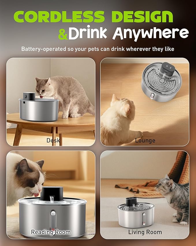 6 Packs Filtros de Repuesto para Fuente de Agua para Gatos miniatura 3