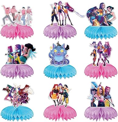K-Pop Tableware/Cake Decorations!