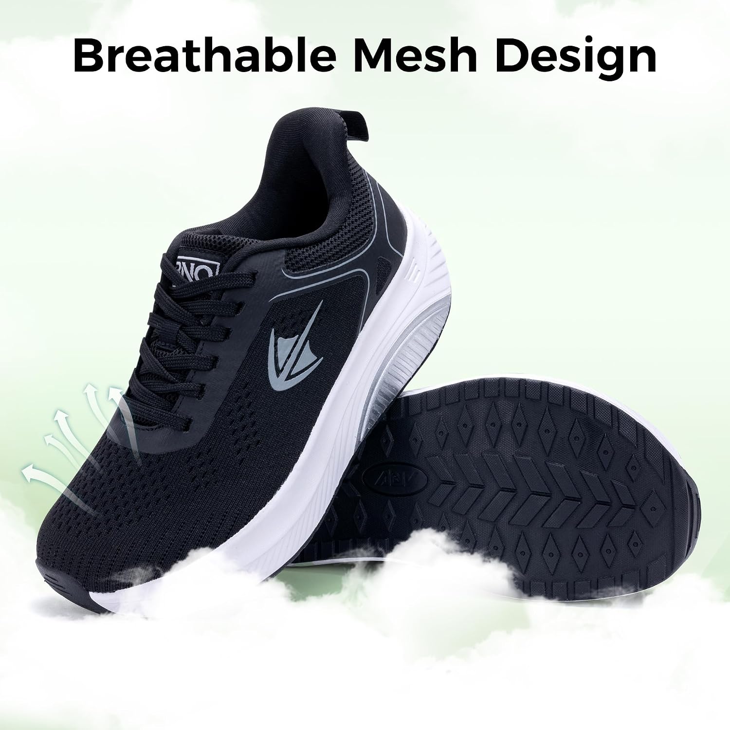 IIV Womens Wide Toe Box Walking Shoes with Arch Support Orthotic Tennis Sneakers Plantar Fasciitis Shoes for Pain Relief