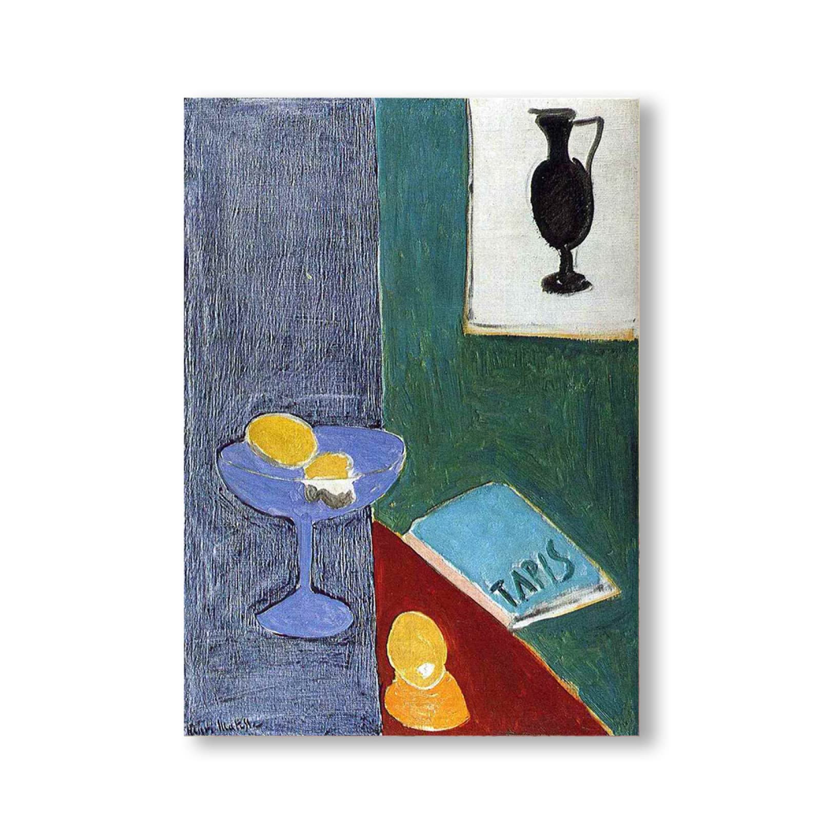 Henri Matisse Toile Mur Art Affiche Nature Morte Avec Citrons