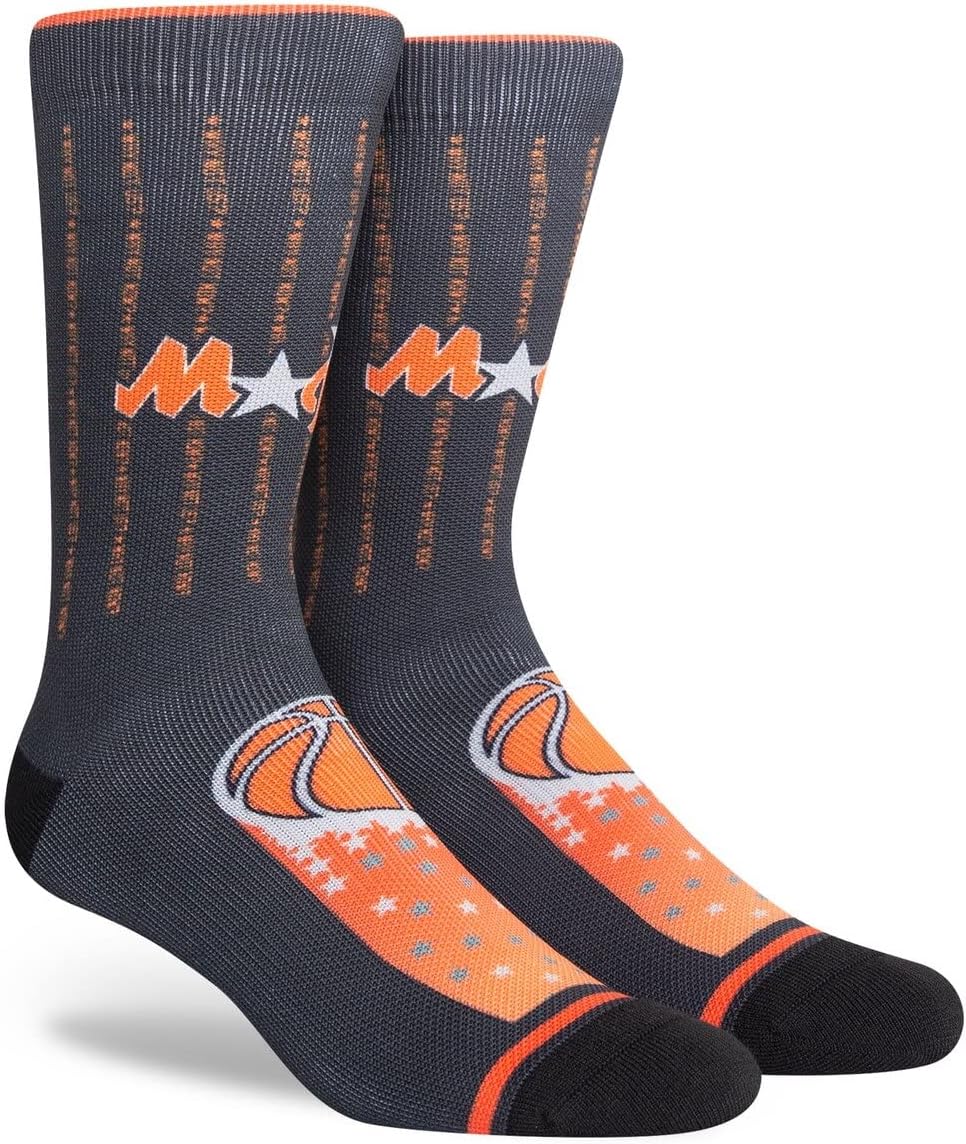 PKWY by StancePKWY Unisex 1-Pack Basketball Team City Edition Crew Socks