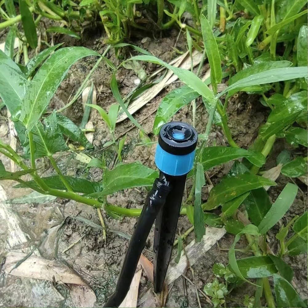 60 Piezas Rociador Ajustable 360° con Tubo 40cm