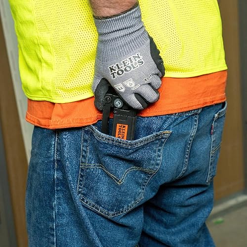 Miniatura 18 de Klein Tools Nivel láser autonivelante 93MCLS, mini nivel de línea cruzada, herramienta de alineación de nivelación, líneas horizontales y verticales