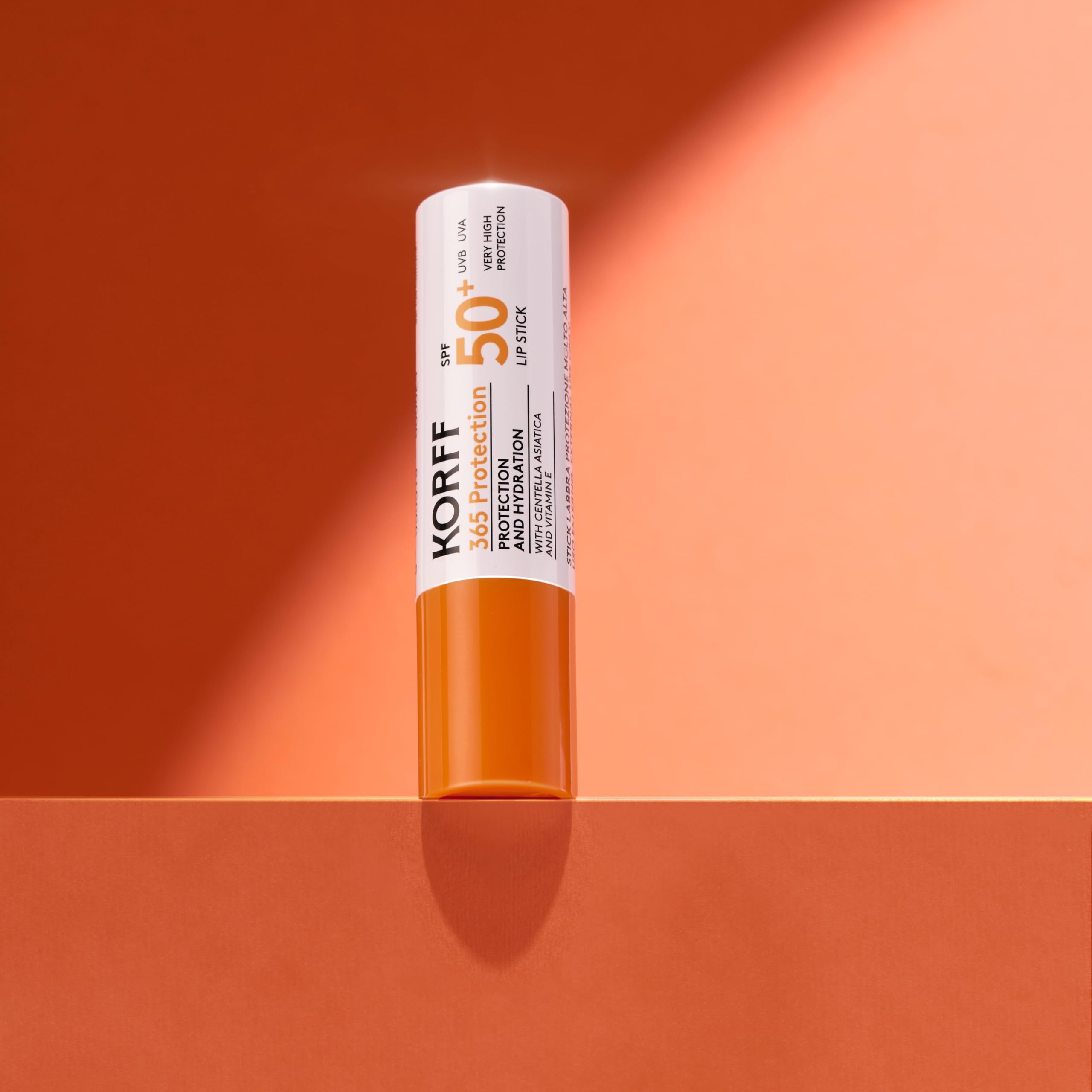 Korff 365 Protection, Stick Labbra SPF50+, Protezione Molto Alta, 4,5 ml
