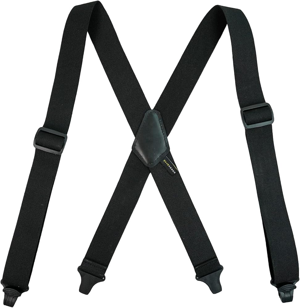MELOTOUGH Hidden Suspenders for Men X Back Suspender Airport