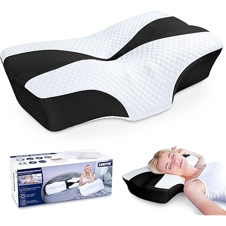 QUMIIRITY Nackenkissen Für Liegestuhl - Ergonomische Kopfstütze Mit Gummiband, 35x15cm