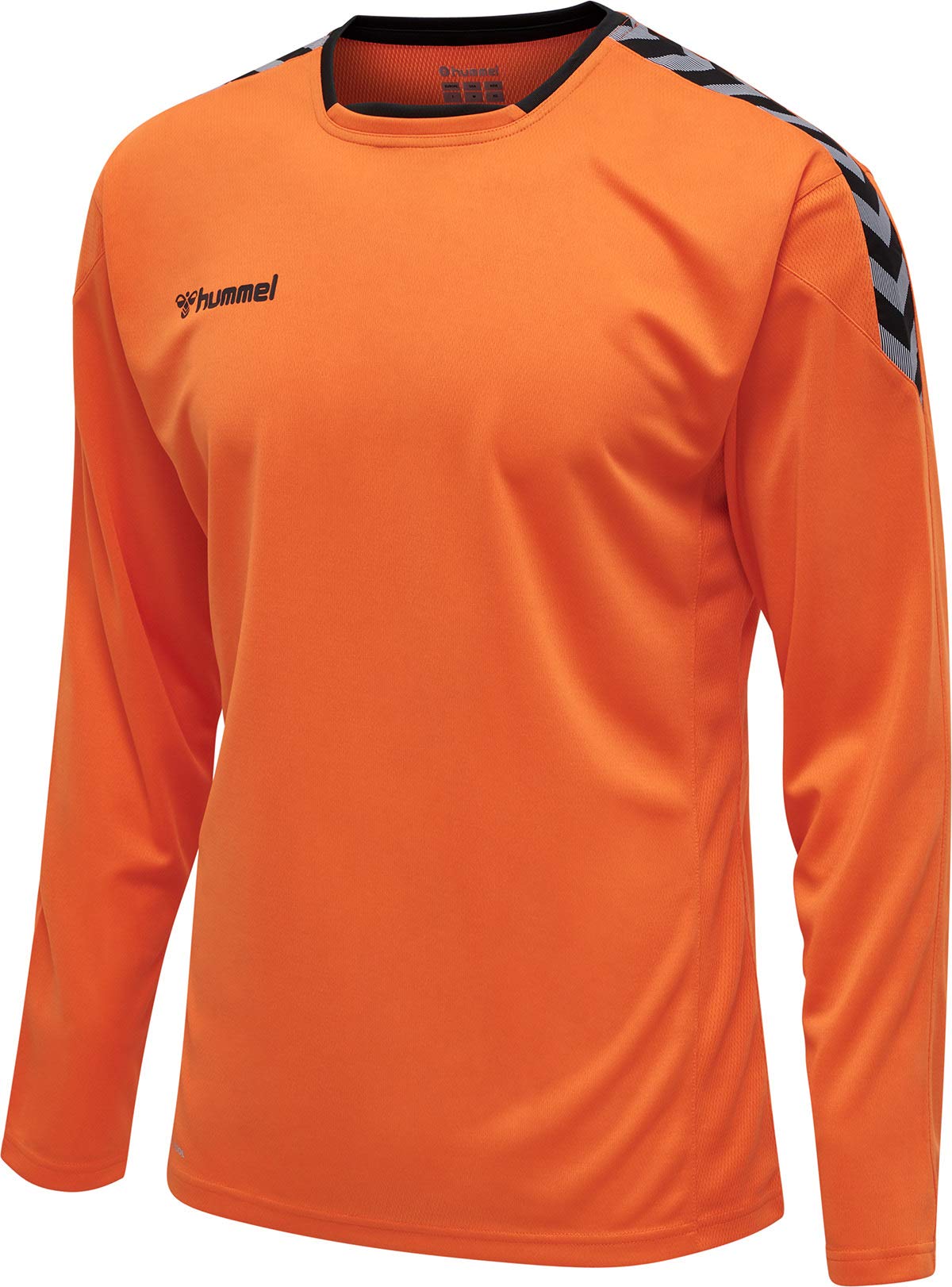 hummel Men's Hmlauthentic Poly Jersey L/S Jersey Tangerine