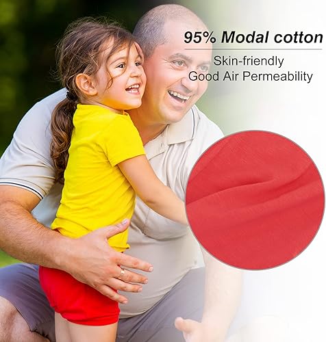 Miniatura 3 de 12 Pack Girls Dance Shorts, Toddler Biker Shorts Cartwheel Under Dress Pastel Kids Biking Clothes