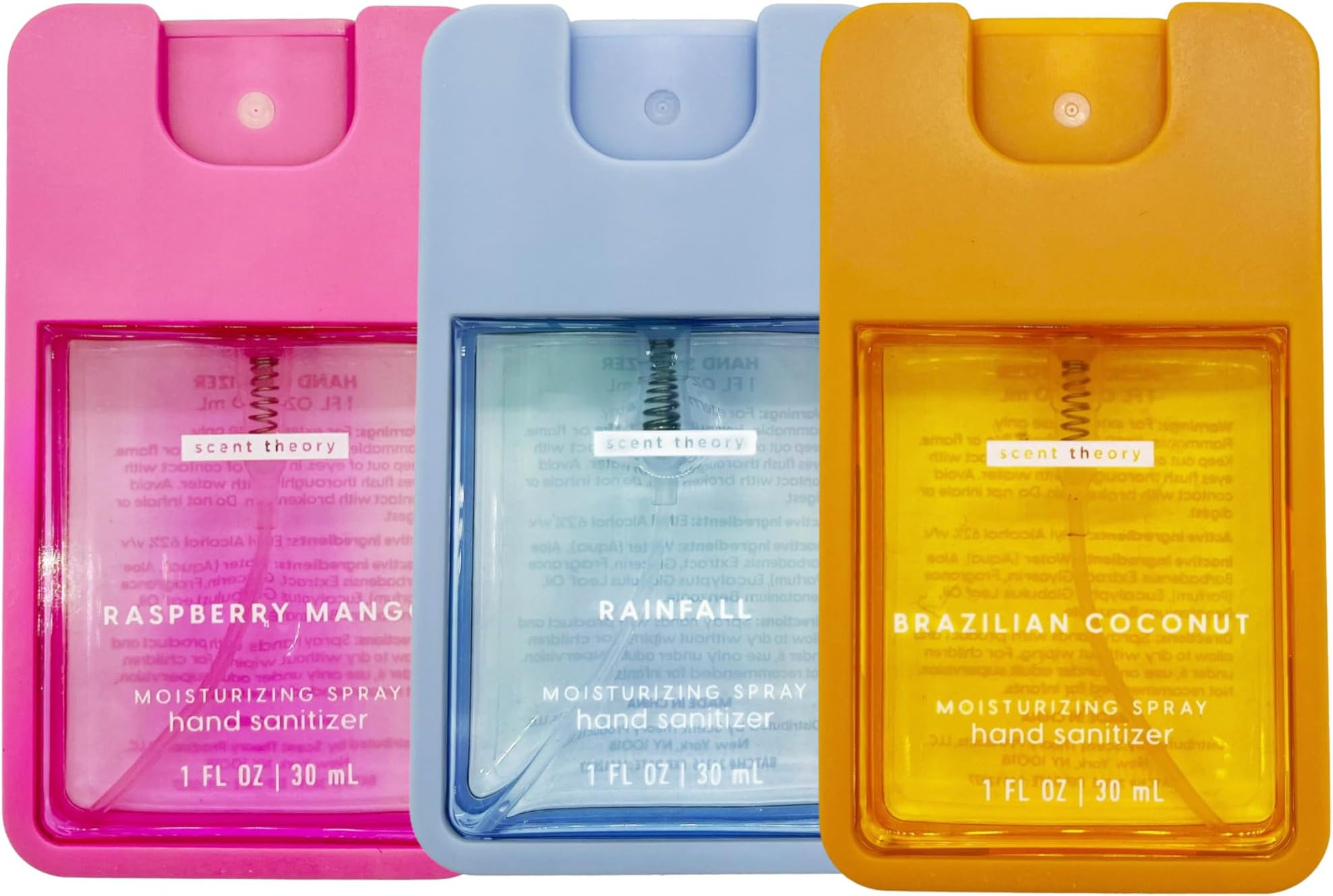 Scent Land Power Mist Hydrating Hand Sanitizer Spray | Summer Fun Trio, New 2025 (Spring Trio)