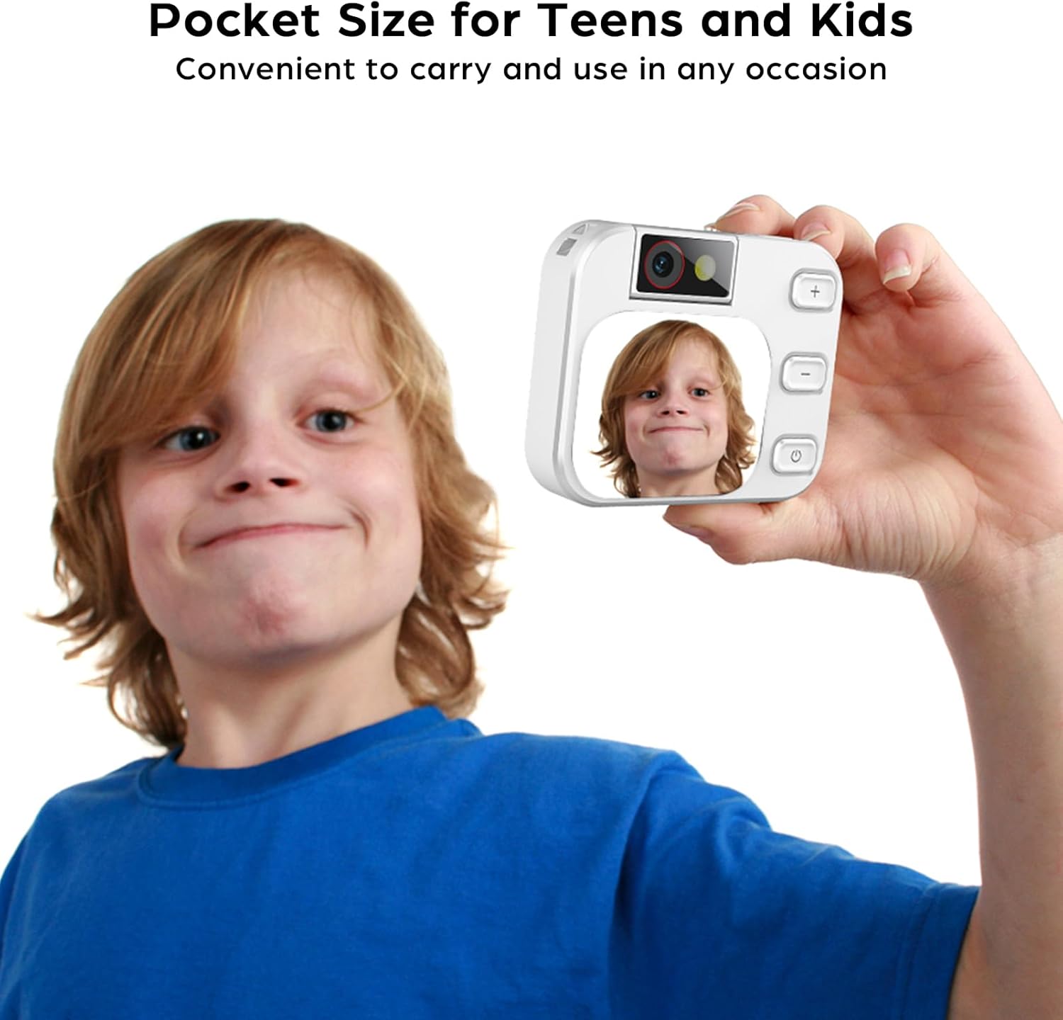 64GB MP3 Player with Bluetooth and 180° Camera Portable MP3 Music Player 2.01" Touch Screen HiFi Lossless Sound Music Audio Player with Built-in Speaker Voice Recorder FM Radio Earphone Jack