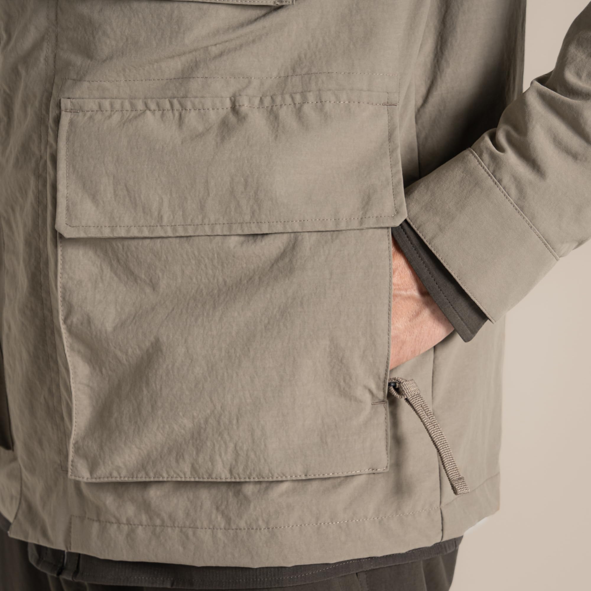 Craghoppers Herren NosiLife Adventure Jacket IV Anti-Insekten-Sonnenschutz-Wandermantel