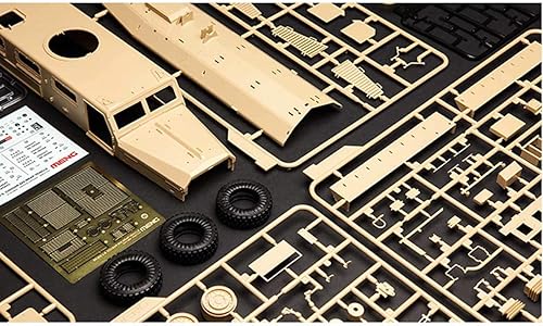 Miniatura 2 de Meng U.S. Cougar 6x6 MRAP Kit de modelo de vehículo