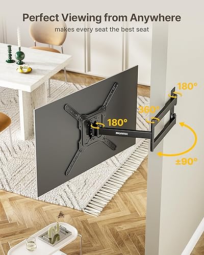Miniatura 3 de monTEK Soporte de pared para TV de brazo largo para la mayoría de televisores de 23 a 65 pulgadas, soporte de TV de extensión de 29 pulgadas