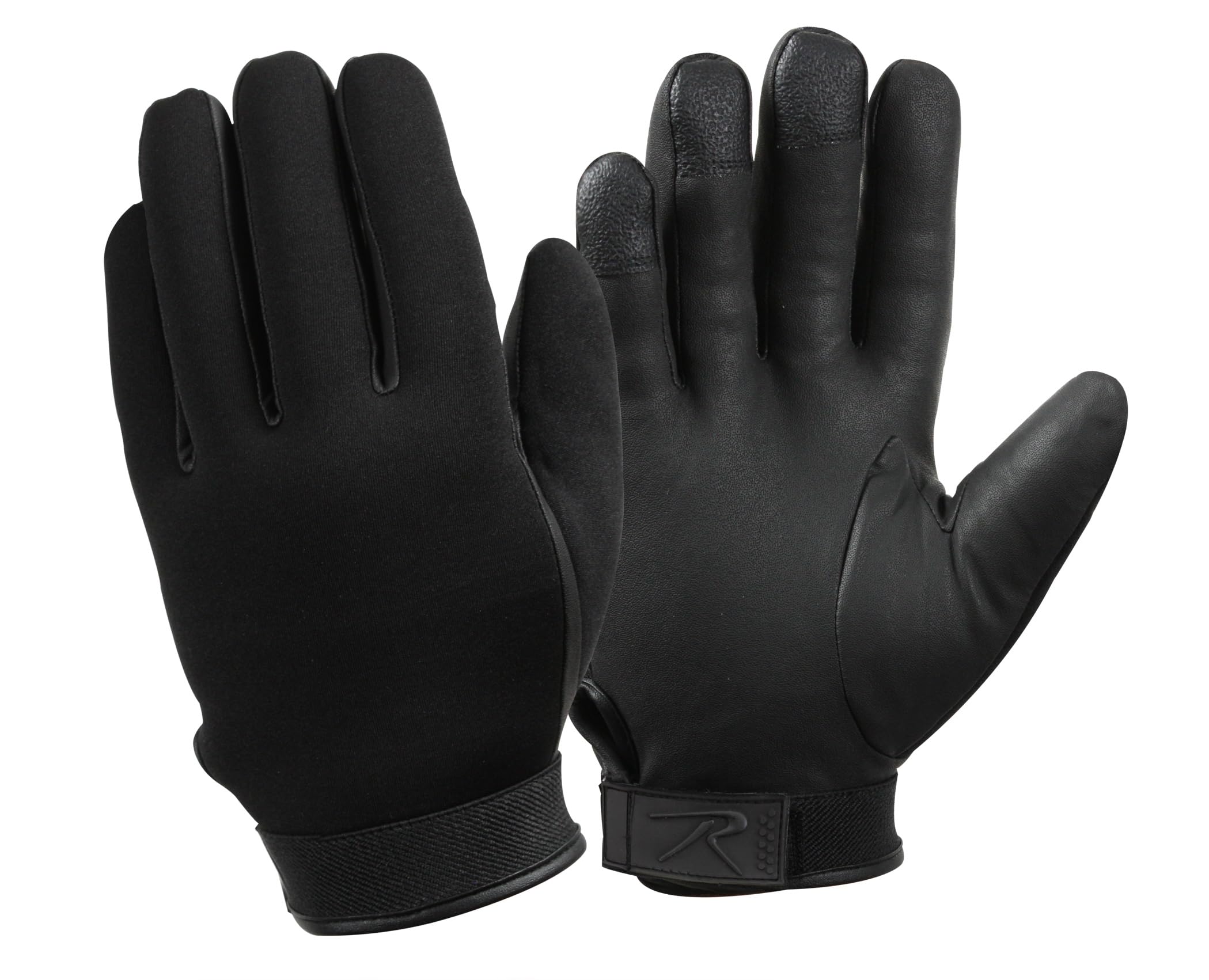 Rothco Cold Weather Neoprene Duty Gloves - Black, XL